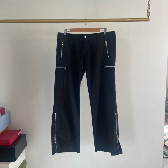 dickies low rise cargo pants with zipper detailing - Picture 1 of 4